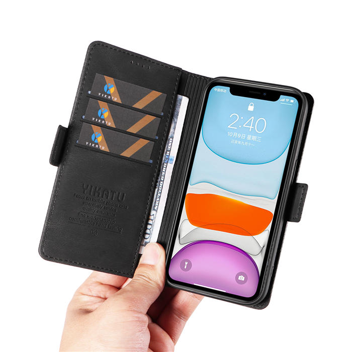 YIKATU iPhone 12 Mini Wallet Kickstand Case