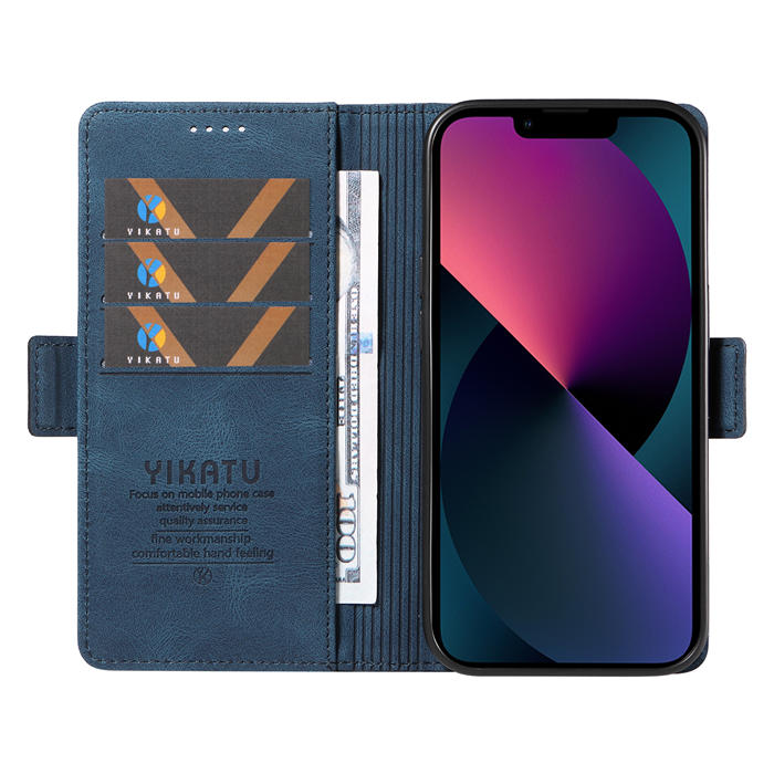 YIKATU iPhone 13 Mini Wallet Kickstand Case