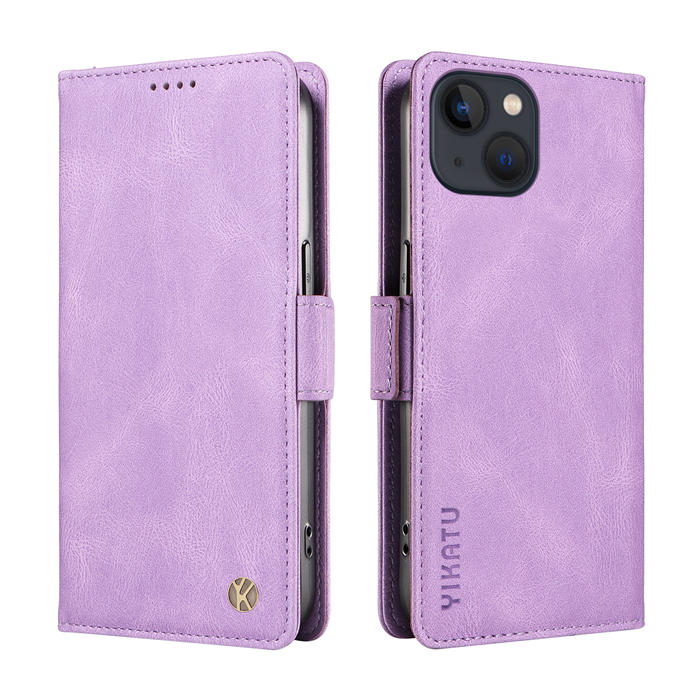 YIKATU iPhone 13 Mini Wallet Kickstand Case