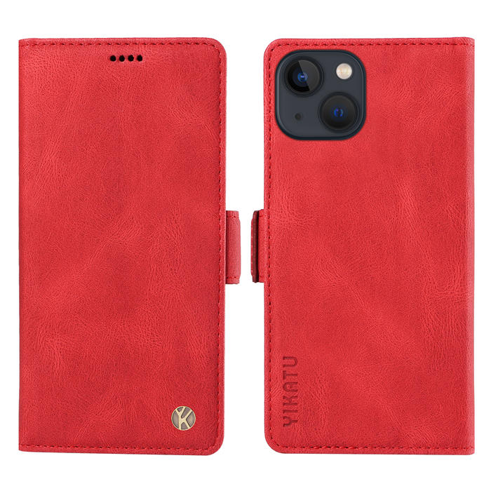YIKATU iPhone 13 Wallet Kickstand Case