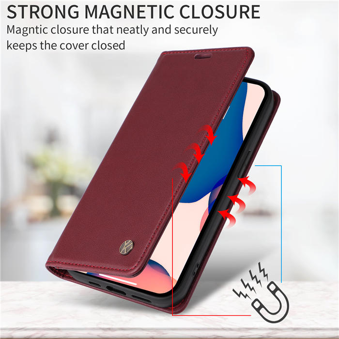 YIKATU Wallet Magnetic Kickstand Case