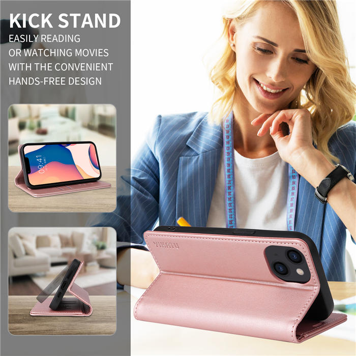 YIKATU Wallet Magnetic Kickstand Case