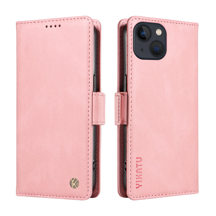 YIKATU iPhone 14 Plus Wallet Kickstand Case