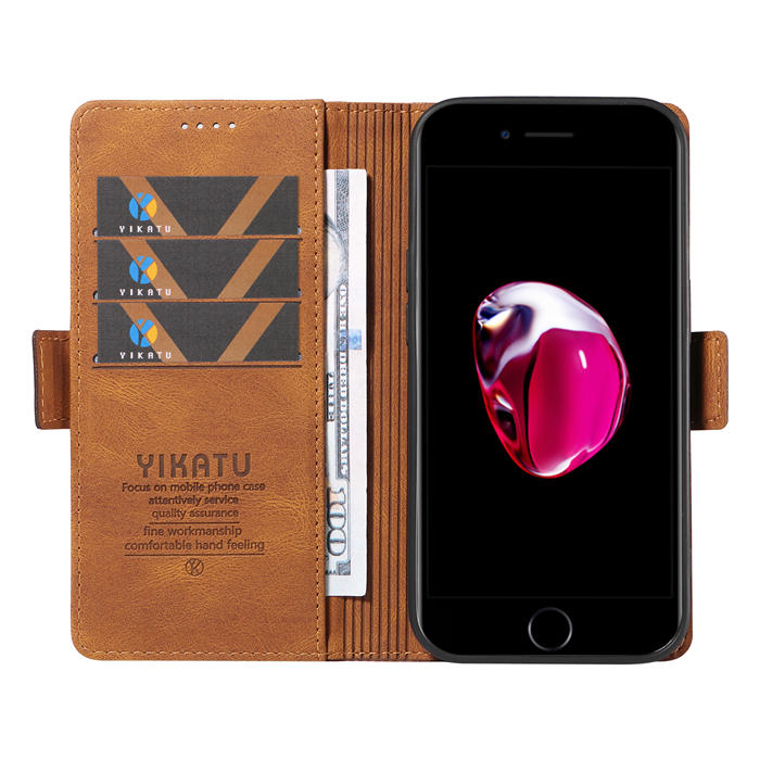 YIKATU iPhone 7 Plus/8 Plus Wallet Kickstand Case