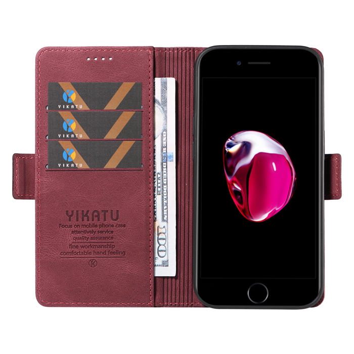 YIKATU iPhone 7 Plus/8 Plus Wallet Kickstand Case