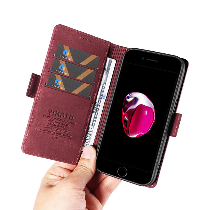 YIKATU iPhone 7 Plus/8 Plus Wallet Kickstand Case