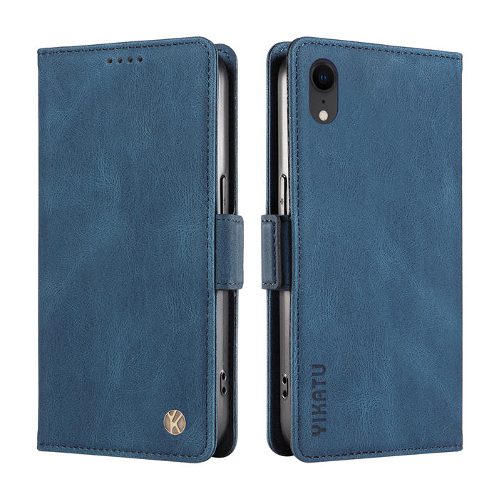 YIKATU iPhone XR Wallet Kickstand Case