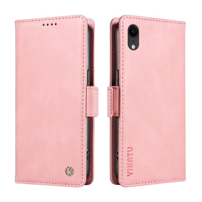 YIKATU iPhone XR Wallet Kickstand Case