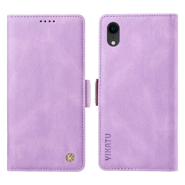 YIKATU iPhone XR Wallet Kickstand Case