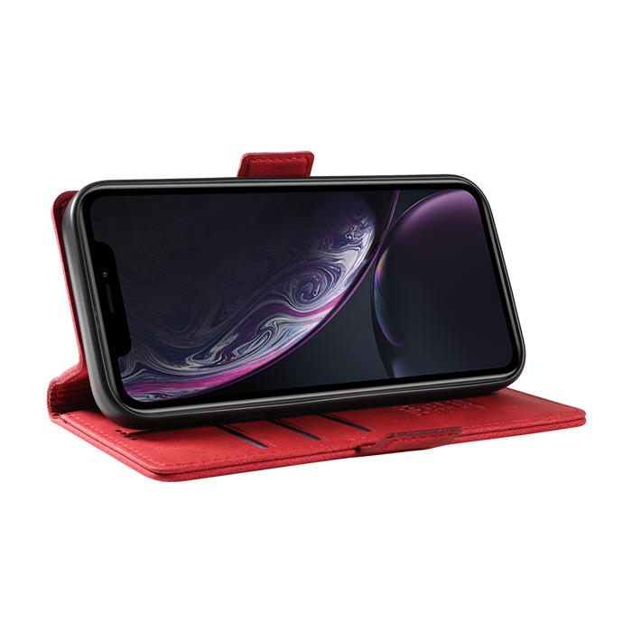 YIKATU iPhone XR Wallet Kickstand Case