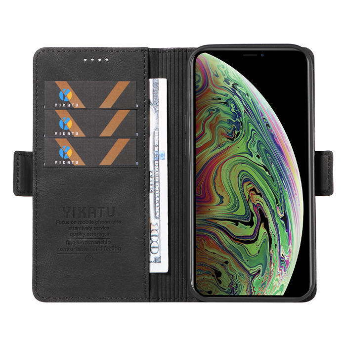 YIKATU iPhone XS Max Wallet Kickstand Case