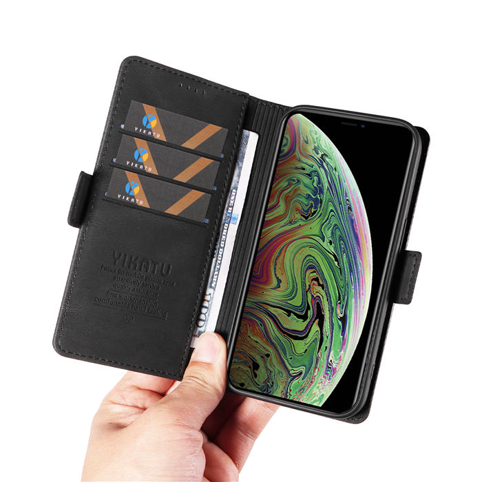 YIKATU iPhone XS Max Wallet Kickstand Case