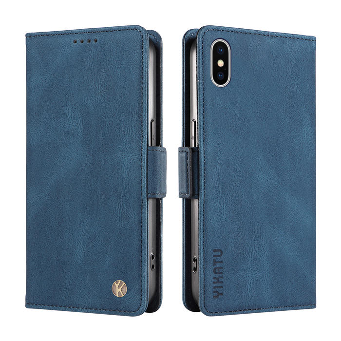 YIKATU iPhone XS Max Wallet Kickstand Case