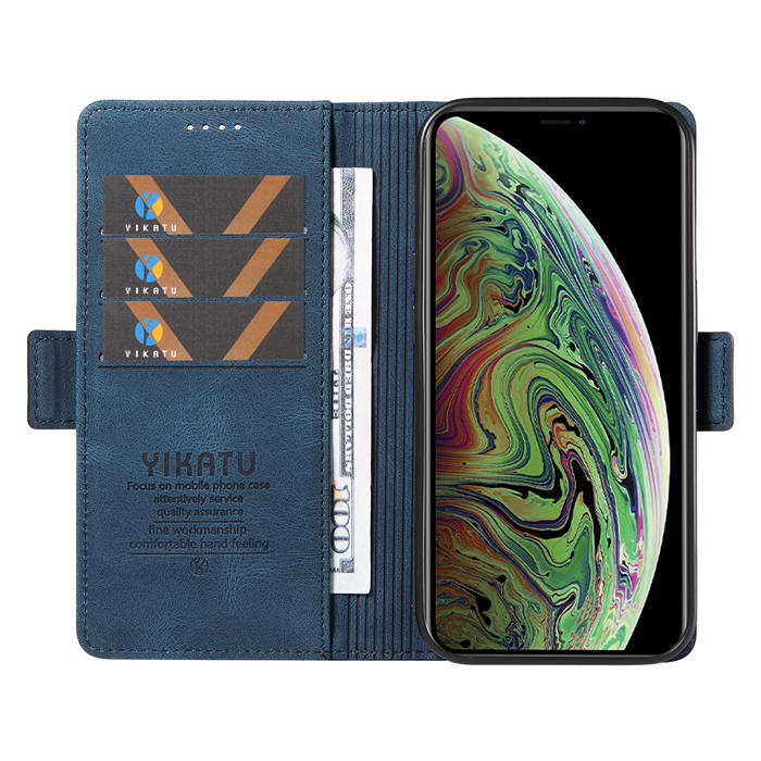 YIKATU iPhone XS Max Wallet Kickstand Case