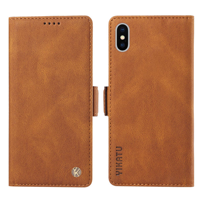 YIKATU iPhone XS Max Wallet Kickstand Case