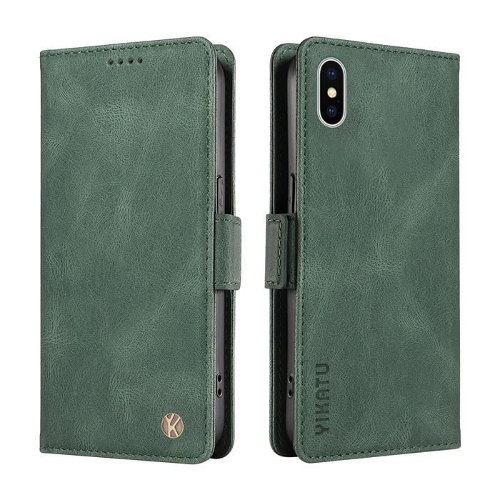 YIKATU iPhone XS Max Wallet Kickstand Case