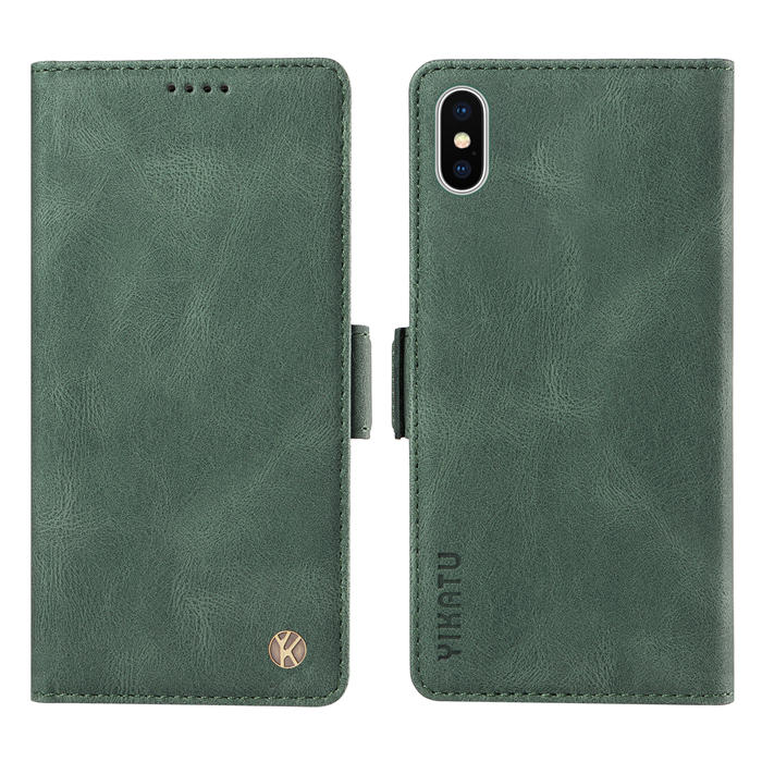 YIKATU iPhone XS Max Wallet Kickstand Case