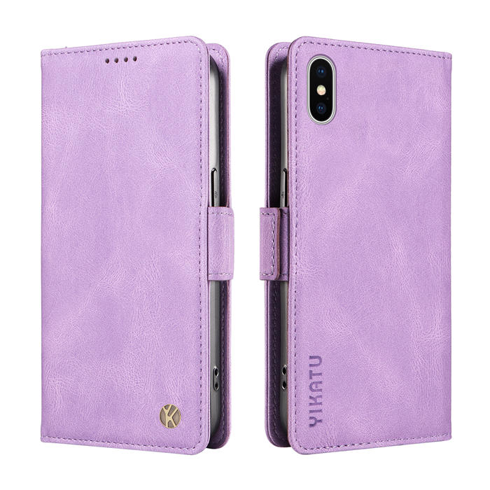 YIKATU iPhone XS Max Wallet Kickstand Case