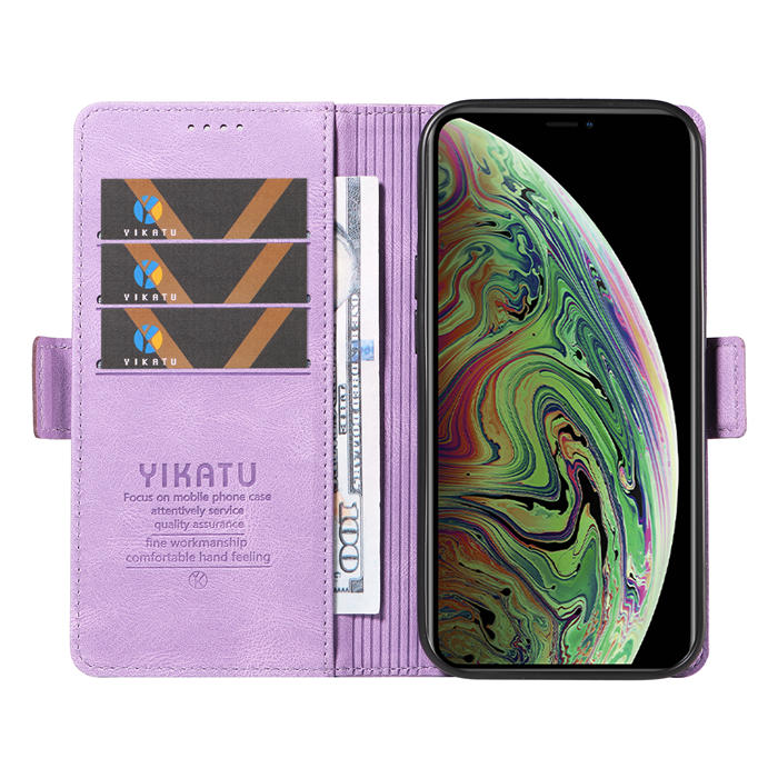 YIKATU iPhone XS Max Wallet Kickstand Case