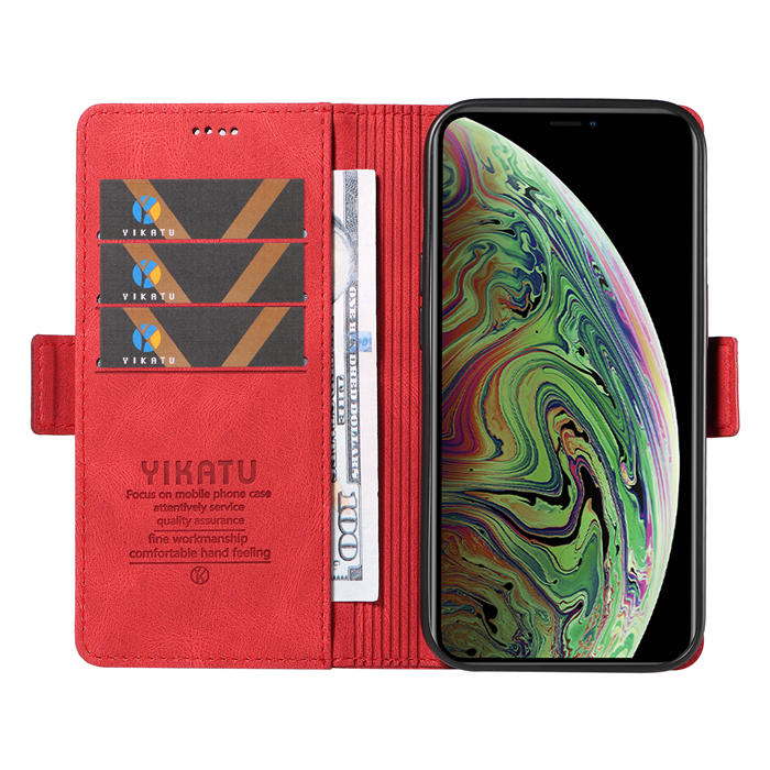 YIKATU iPhone X/XS Wallet Kickstand Case