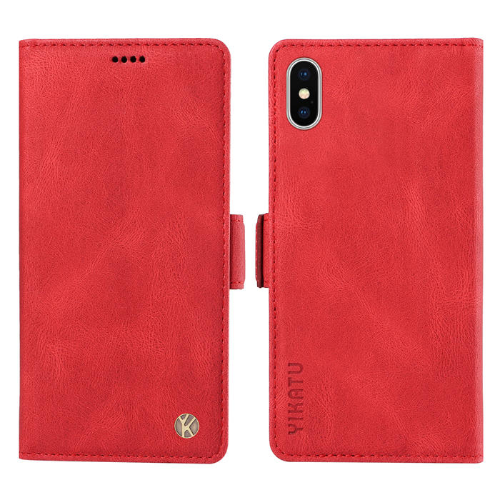 YIKATU iPhone XS Max Wallet Kickstand Case