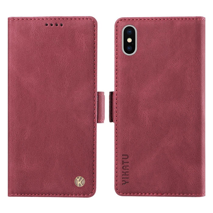 YIKATU iPhone XS Max Wallet Kickstand Case