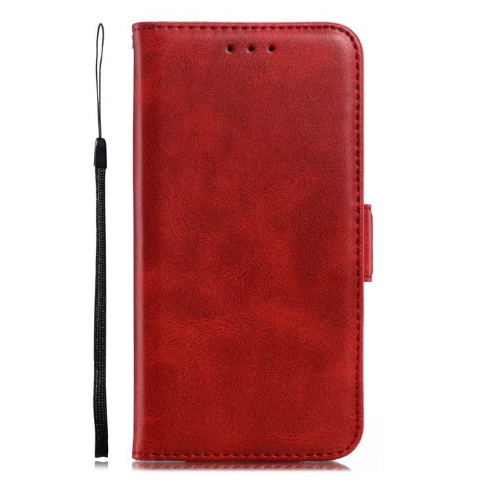 iPhone 7/8 Wallet Magnetic Stand Flip PU Leather Case Red