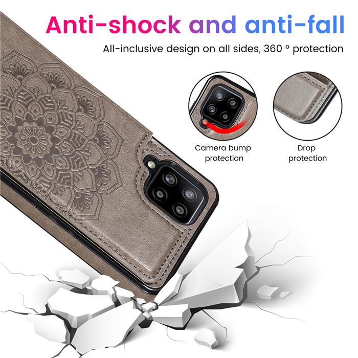 Mandala Embossed Samsung Galaxy A12 5G Case