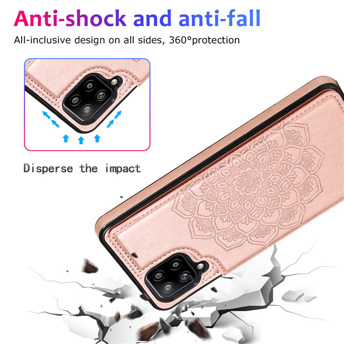 Mandala Embossed Samsung Galaxy A12 5G Case