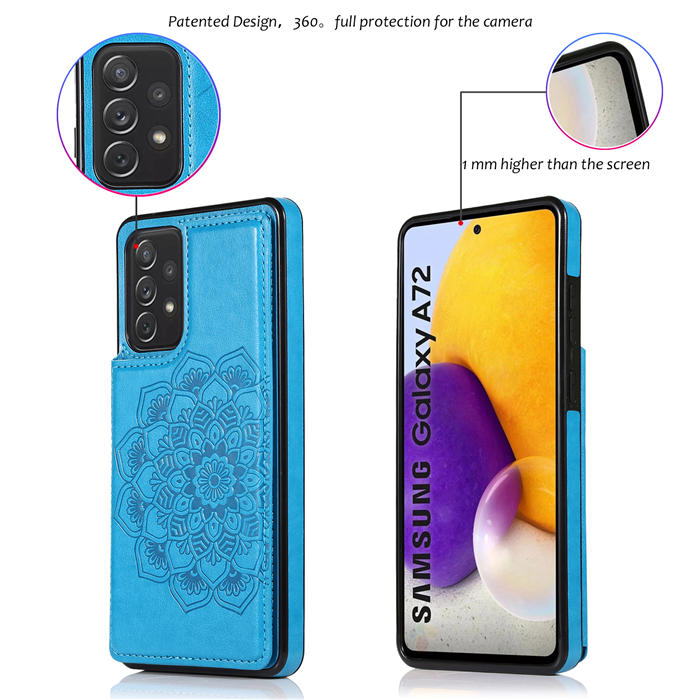 Mandala Embossed Samsung Galaxy A72 Case