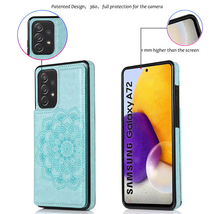 Mandala Embossed Samsung Galaxy A72 Case