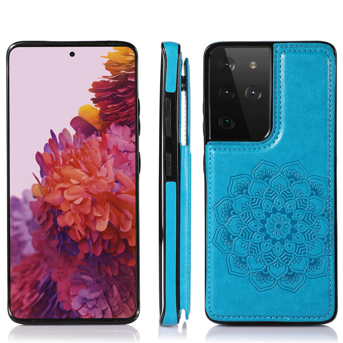 Mandala Embossed Samsung Galaxy S21 Ultra Case