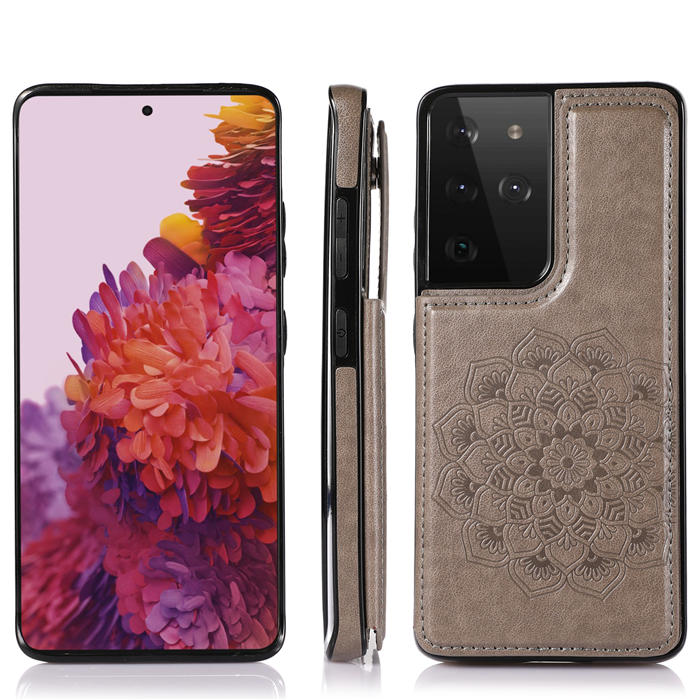 Mandala Embossed Samsung Galaxy S21 Ultra Case