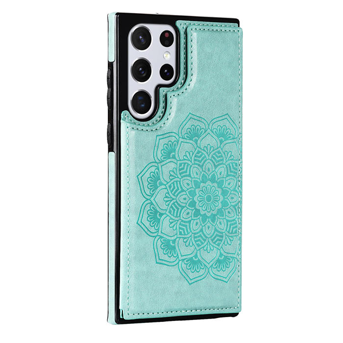 Mandala Embossed Samsung Galaxy S22 Ultra Case