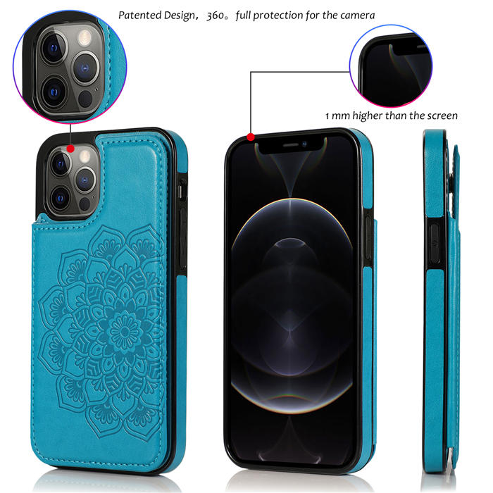 Mandala Embossed iPhone 12 Pro Max Case