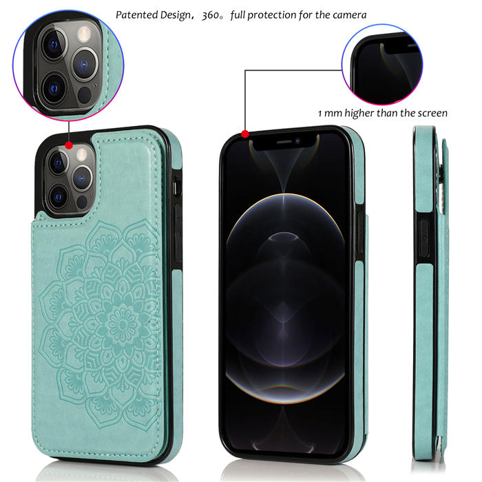 Mandala Embossed iPhone 12/12 Pro Case