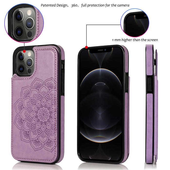 Mandala Embossed iPhone 12 Pro Max Case